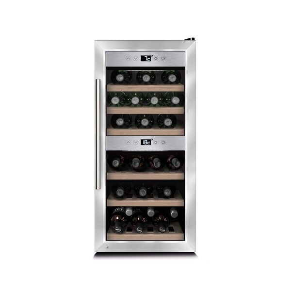 Caso WineComfort 24 Cave à vin | argent/noir 2