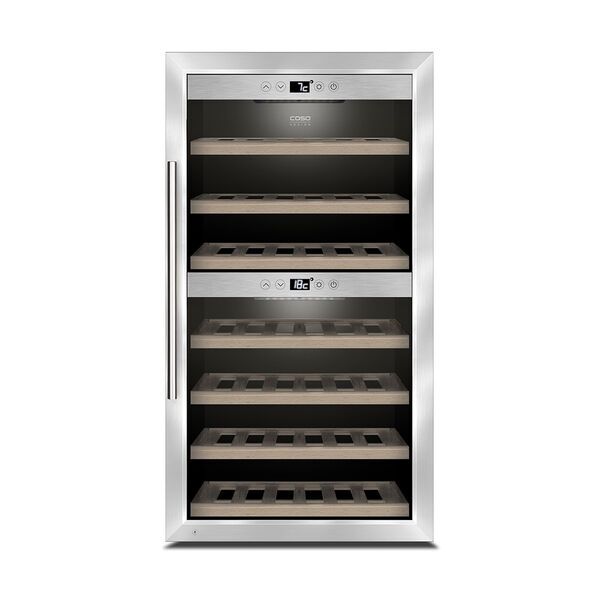 Caso WineComfort 660 Smart Wine refrigerator | silver/black 1
