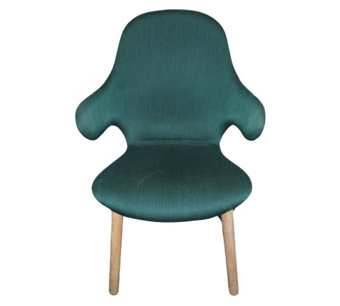 Catch JH1 armchair oak wood dark green Balder982 | dark green, image 1 of 4