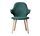 Catch JH1 armchair oak wood dark green Balder982 | dark green, thumbnail 1 of 5