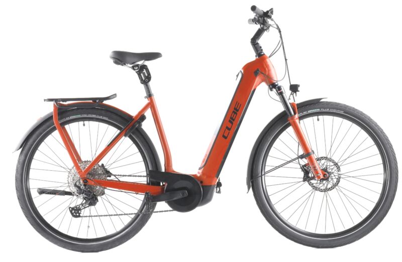 Cube Kathmandu Hybrid EXC 750 (2024) | Tiefeinsteiger | Rot | 28 | 54 cm | > 3000 km 1