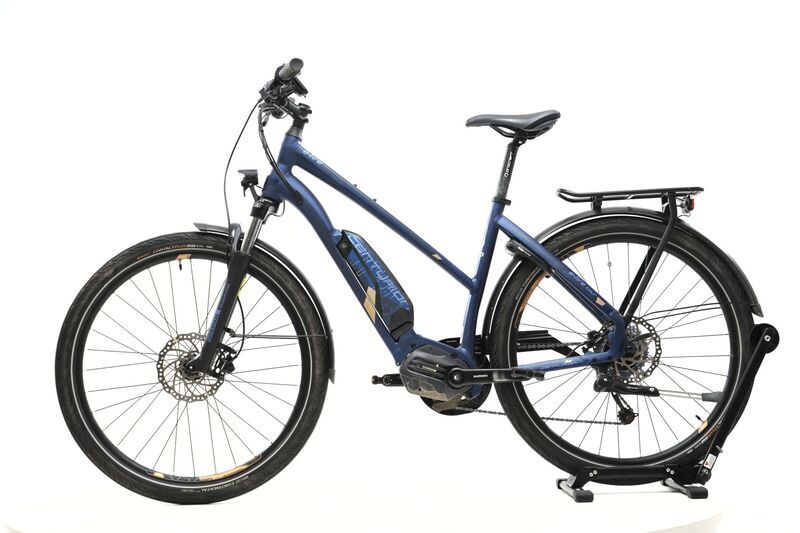 Centurion E-Fire Tour F750 (2019) | Step-Through | matte navyblue/ochre | 27.5" | 48 cm | 500 - 1000 km 4