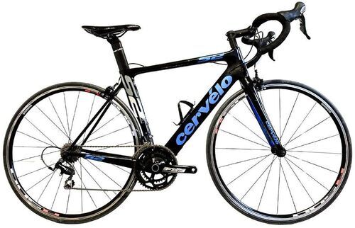 Väldigt bra: Cervelo S2 (2016) | Diamant | svart | 56 cm | L | 100 - 500 km