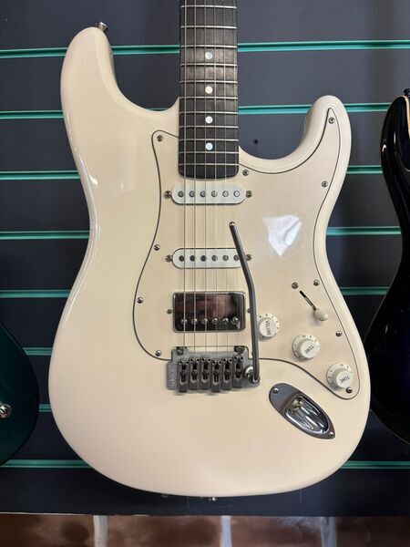Chandler Custom Made S Style White Electric Guitar | white, image 2 of 5
