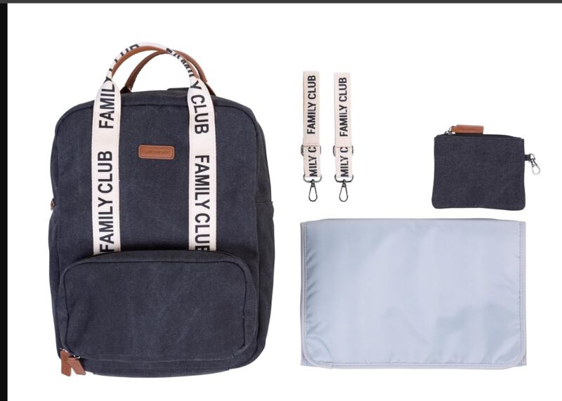 Changing Backpack rodina Bag klub | modrá, image 3 of 3