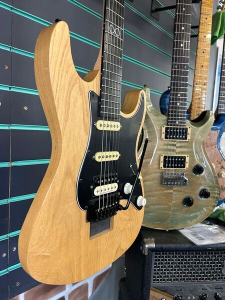 Chapman ML-1 Hot Rod Natural 2014 Electric Guitar w/ Mods | Natural, image 3 of 5