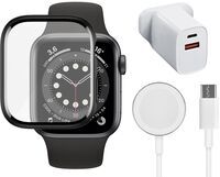 Fast Charger (35W), Cable (Magnetic) & Screen Protector