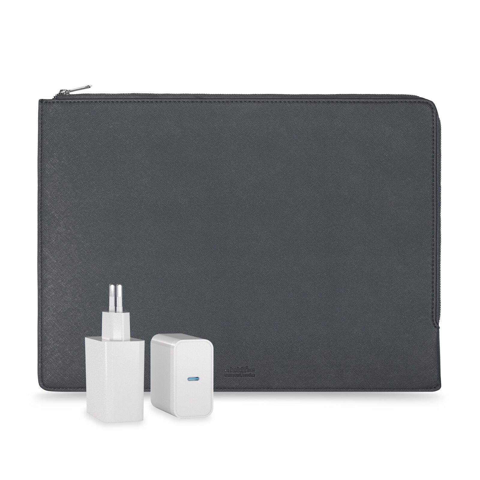 Laptopoplader (USB-C) - 65W & Laptophoes | 14" | zwart