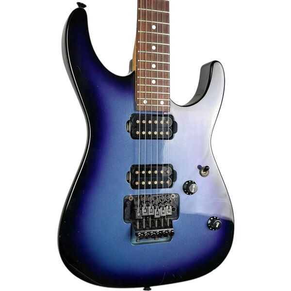 Charvel by Jackson Superstrat 2001 - Blue Burst | Blue Burst, image 1 of 4