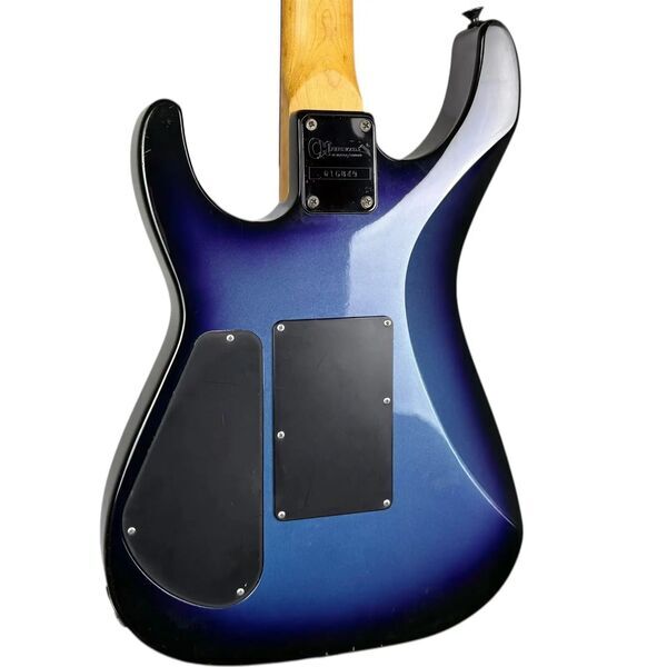 Charvel by Jackson Superstrat 2001 - Blue Burst | Blue Burst, image 4 of 4