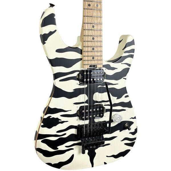 Charvel Pro Mod DK22 Satchel Signature 2021 - Satin White Bengal | Satin White Bengal, image 2 of 5
