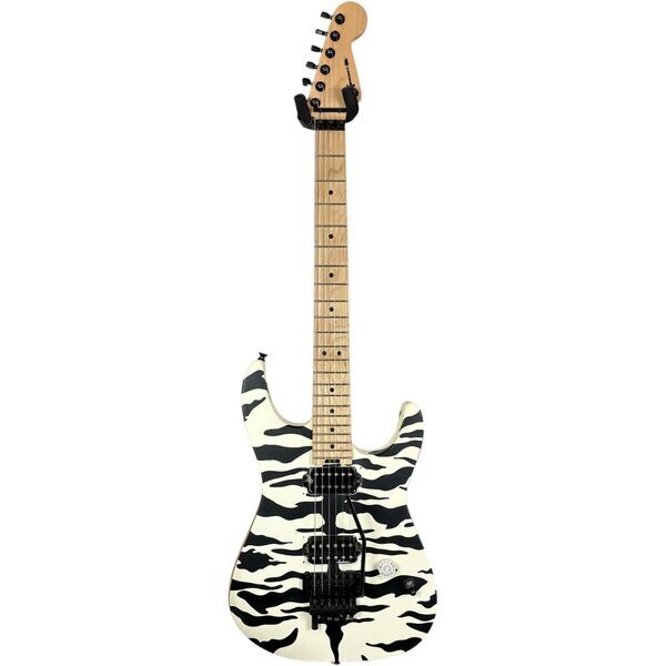 Charvel Pro Mod DK22 Satchel Signature 2021 - Satin White Bengal | Satin White Bengal, image 3 of 5