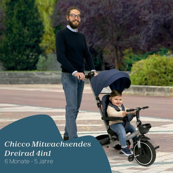 Chicco 4-in-1 Trike | sininen 1