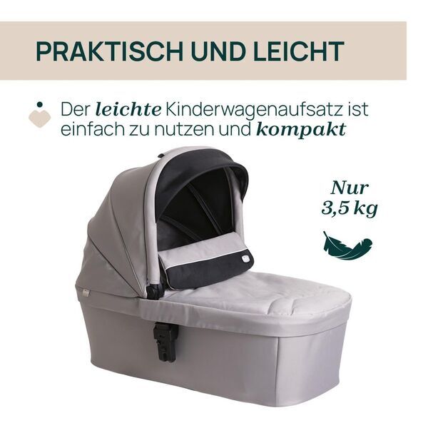 Chicco Activ3 Kinderwagenaufsatz | beige 2