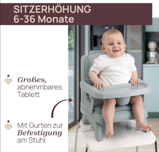 Chicco Bento booster seat | green, image 2 of 2