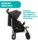 Chicco Echo stroller | grey, thumbnail 2 of 2