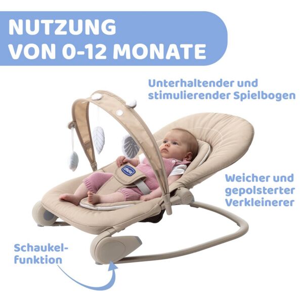 Chicco Hoopla Babywippe (2020) | beige 3