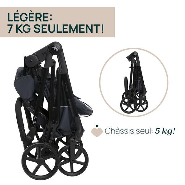 Chicco Kinderwagen Seety | harmaa 1