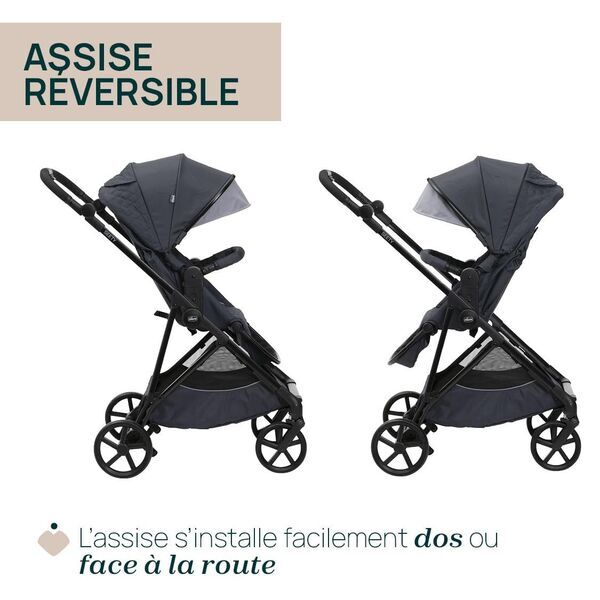 Chicco Kinderwagen Seety | harmaa 3