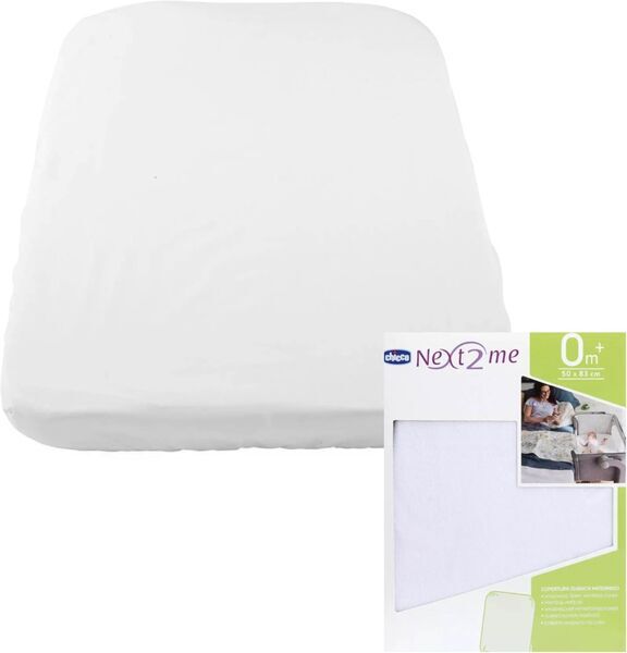 Chicco Next 2 Me Dream Hygienischer Matratzenschoner | weiß 2