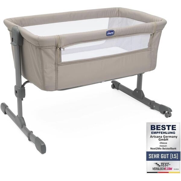 Chicco Next2Me Essential Beistellbett | Version Englisch | Beige 2