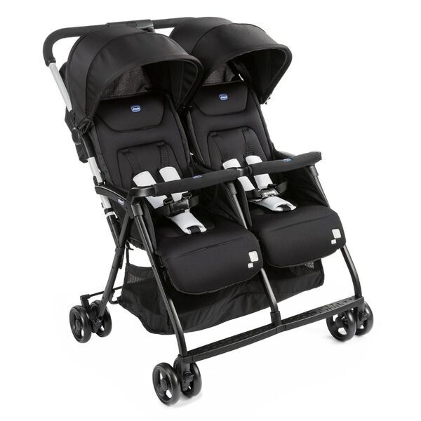 Chicco OHlalà Twin Geschwisterwagen | black 1