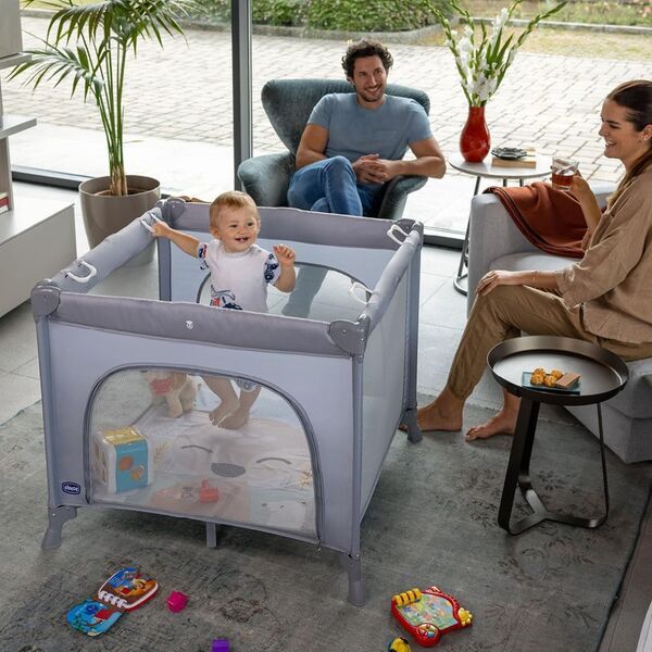Chicco Open Box Laufstall | grau 2