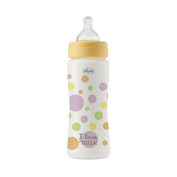 Chicco Perfect Easy Fast Flow Flasche | yellow 1