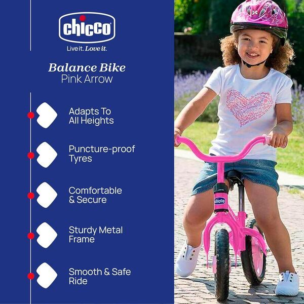 Chicco Pink Arrow skrejriteņi | rozā 3