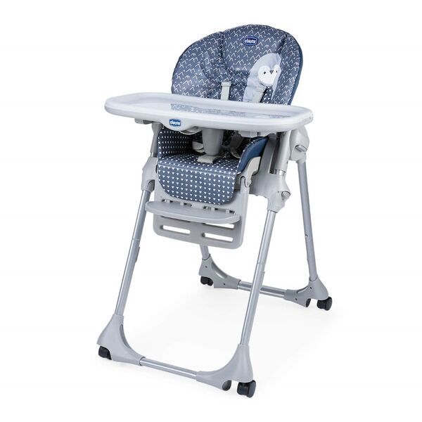 Chicco Polly Easy High Chair | Penguin, image 1 of 2