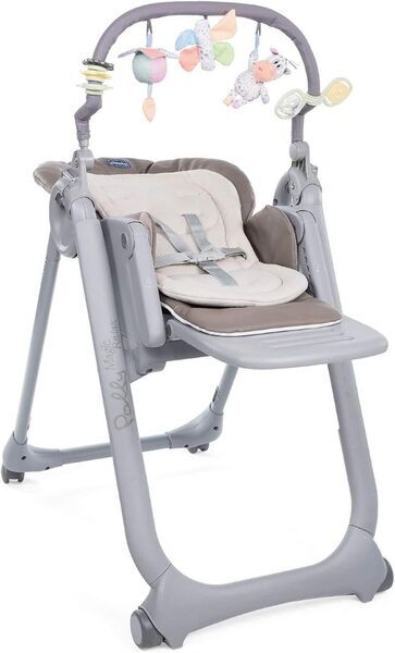 Chicco Polly Magic Relax Hochstuhl | braun/grau 1