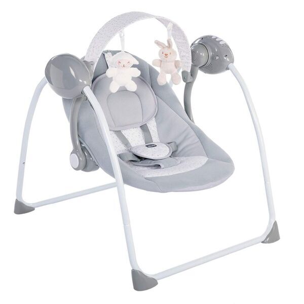 Chicco Relax & Play Elektronische Babywippe | grau 1