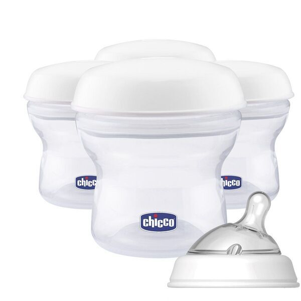 Chicco Step Up Milchaufbewahrungsbehälter | white 1