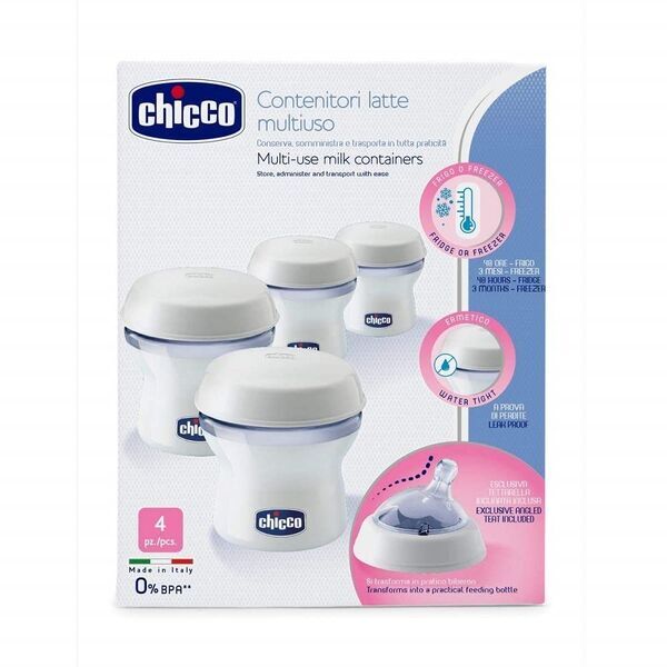 Chicco Step Up Milchaufbewahrungsbehälter | white 3