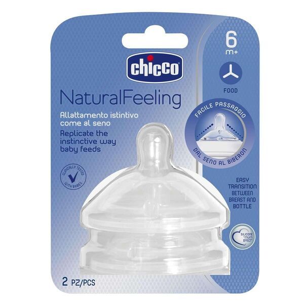 Chicco Step Up New Silikonsauger | transparent 1