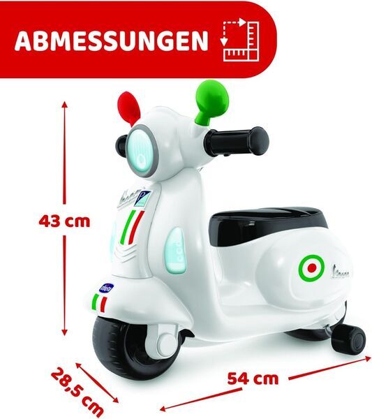 Chicco Vespa Primavera Rutscher | white 2