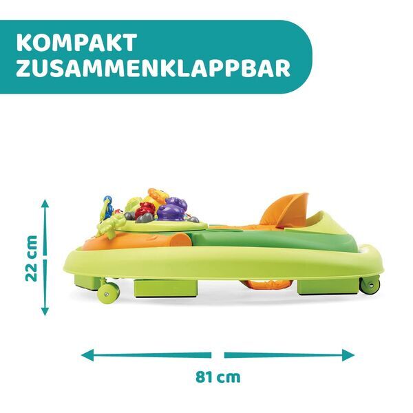 Chicco Walky Talky Lauflernhilfe | green 2