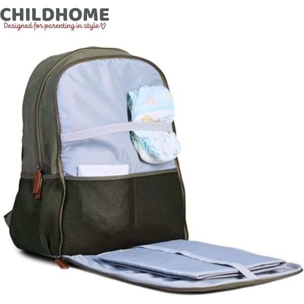 Childhome Daddy Bag Pflegerucksack | green 2