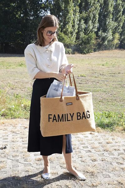 Childhome ģimene Bag autiņu soma | brūns, image 3 of 3