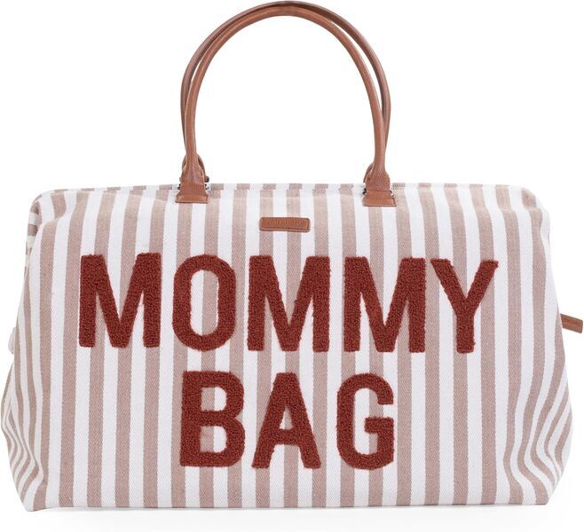 Childhome Saco Mommy às riscas | Nude, image 1 of 3