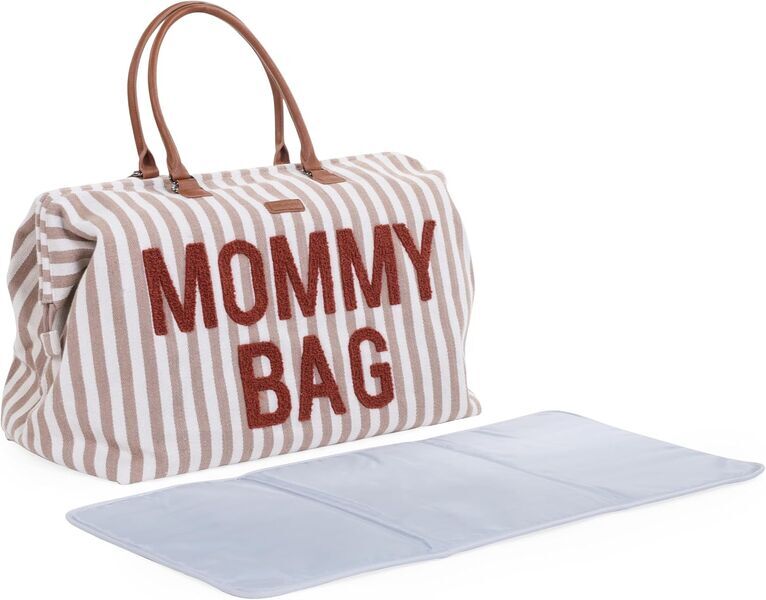 Childhome Saco Mommy às riscas | Nude, image 2 of 3