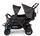 Childhome Quadruple Vierlingskinderwagen | schwarz/grau thumbnail 2/4