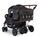 Childhome Quadruple Vierlingskinderwagen | schwarz/grau thumbnail 4/4