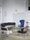 Chillax High bench armchair | blue, thumbnail 1 of 4