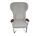 Chillax High bench armchair | blue, thumbnail 2 of 4