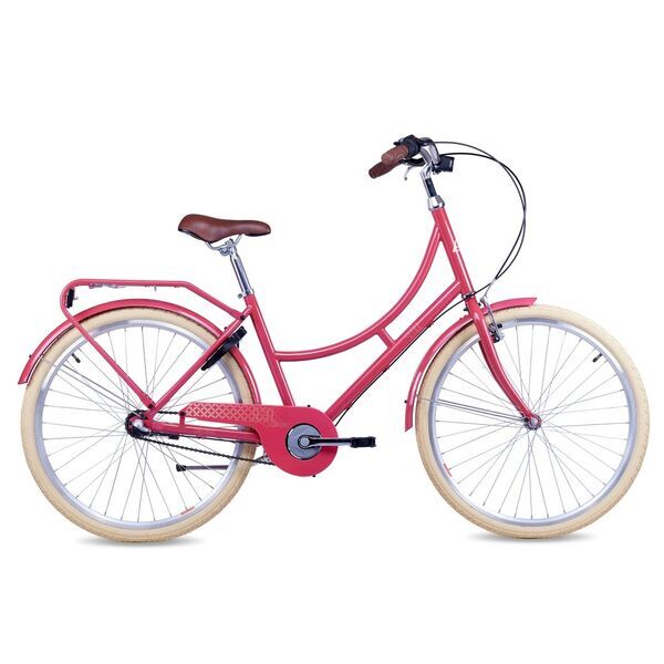 S'COOL chiX Classic | 26" | 3-versnellingen | roze 1
