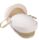 Clair de Lune Dimple Palm Moseskorb | beige, thumbnail 1 of 2