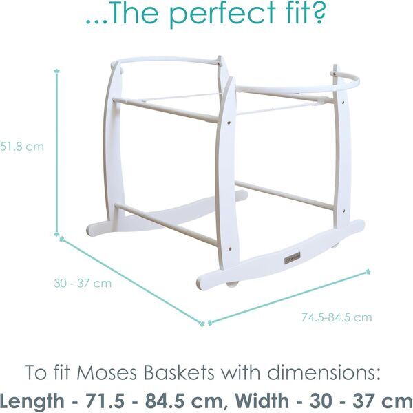 Clair de Lune Schaukelständer | white 3