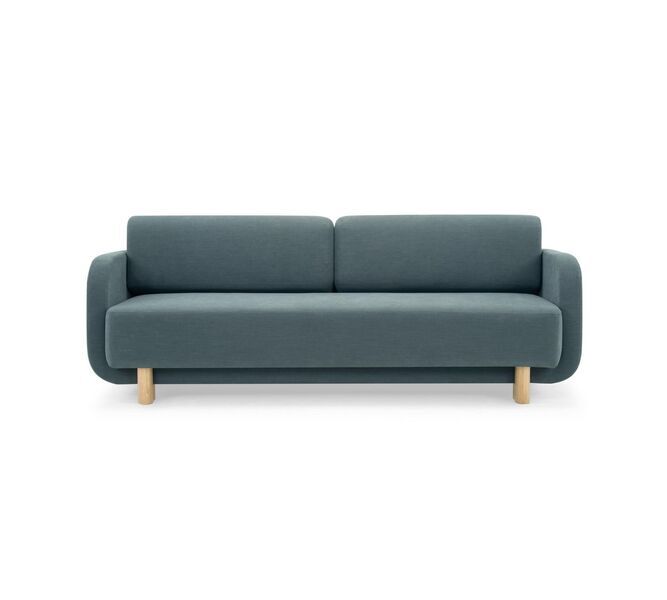 Clara Sofa Bed Forest Dust Blue | blue, image 1 of 5