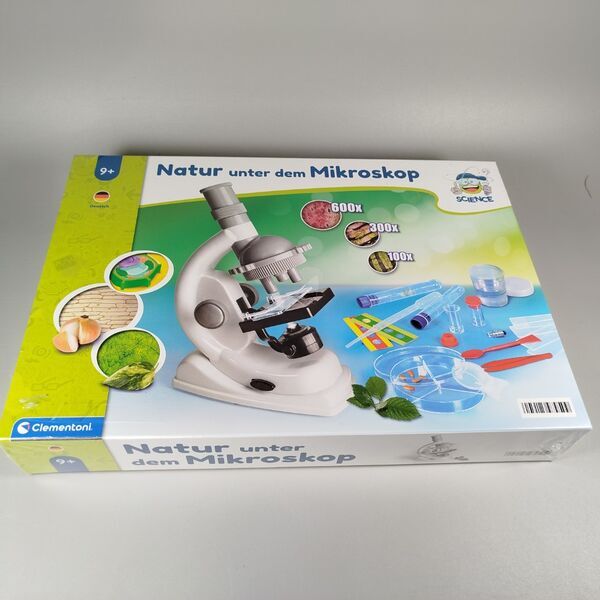 Clementoni Natur unter dem Mikroskop Lernspiel Set | mehrfarbig 1